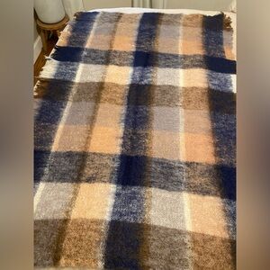 Vintage Avoca Handweavers Mohair Wool Throw Blanket - NEW WITH TAGS!